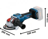 Szlifierki i polerki - Bosch X-LOCK BITURBO GWX 18V-15 PSC Professional solo - miniaturka - grafika 1