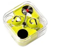 Słuchawki - Sencor SEP 550BT GN żólte - miniaturka - grafika 1