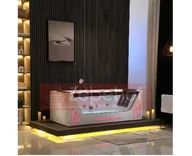 Wanny z hydromasażem - Zepehof Wanna z hydromasażem EB-7066 prostokątna 170x78x61 biała - miniaturka - grafika 1