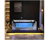 Wanny z hydromasażem - ZepehofWanna z hydromasażem EBX-7066 prostokątna biała - miniaturka - grafika 1