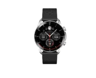 Smartwatch - Garett V10 Srebrno-czarny skórzany - miniaturka - grafika 1