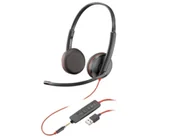 Słuchawki - Poly Blackwire 3225 USB-A bulk 80S11A6 - miniaturka - grafika 1