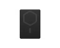 Powerbanki - Urban Armor Gear Powerbank indukcyjny do MagSafe SRGE Slim 5k 20W, 5000mAh + pleciony kabel USB-C, czarno-szary - miniaturka - grafika 1