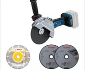 Szlifierki i polerki - BOSCH BITURBO GWS 18V-180 P Professional Akumulatorowa szlifierka kątowa  - miniaturka - grafika 1