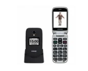 Telefony komórkowe - Evolveo EasyPhone FS Czarny - miniaturka - grafika 1
