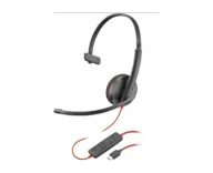 Słuchawki - HP POLY Blackwire 3210 Monaural USB-C Headset (Bulk) Przewodowa 80S09A6 - miniaturka - grafika 1