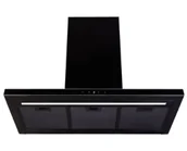 Okapy kuchenne - VDB T-Stripe 90 H2H Czarny - miniaturka - grafika 1