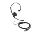 Słuchawki - Kensington K80100WW Mono USB-A czarna - miniaturka - grafika 1