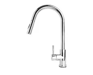 Baterie kuchenne - STELLMAN AFINO Bateria kuchenna z wyciąganą wylewką + dozownik CHROM - miniaturka - grafika 1