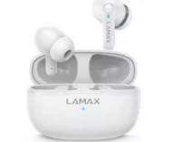 Słuchawki - LAMAX Clips1 Play (LXIHMCPS1PNWA) Biała - miniaturka - grafika 1