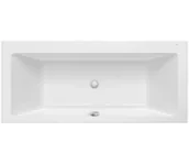Wanny - Roca Vythos Wanna prostokątna 160x75 cm biała A248553000  - miniaturka - grafika 1