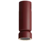 Okapy kuchenne - Ciarko Design ICON W CDW3804BU Burgundowy - miniaturka - grafika 1