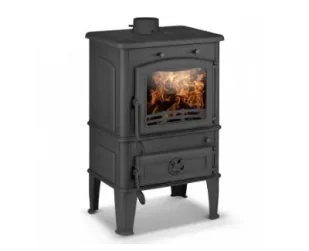 Piec kominek żeliwny FERGUSS SHORT L / HERMES o mocy 10,8kW + CDP Eko Projekt 2022 - Piece wolnostojące - miniaturka - grafika 3
