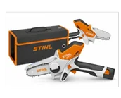 Piły elektryczne - STIHL pilarka akumulatorowa GTA 26 + rękawice, akumulator i ładowarka - miniaturka - grafika 1