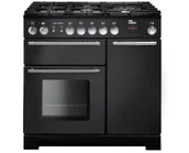 Kuchenki gazowo-elektryczne - Falcon Infusion 90 Czarny Charcoal - miniaturka - grafika 1