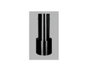 Okapy kuchenne - Toflesz Cylinder Island 40 Czarny - miniaturka - grafika 1