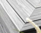 Podesty i deski tarasowe - Deska kompozytowa zakończeniowa schodowa Premium Sand – dł. 2,8 m - miniaturka - grafika 1