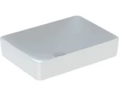 Umywalki - Geberit Variform Umywalka nablatowa 55x38 cm biała 500.779.01.2 - miniaturka - grafika 1