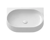 Umywalki - Ravak Yard 600 Umywalka wisząca 60,5x50 cm biała XJX01060000 - miniaturka - grafika 1