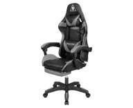 Fotele gamingowe - Kruger&Matz Fotel gamingowy GX-150 czarno-szary KM0790-G - miniaturka - grafika 1