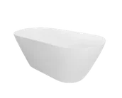 Wanny - Wanna Wolnostojąca Besco Moya Matt 170 + klik-klak złoty czyszczony od góry - miniaturka - grafika 1