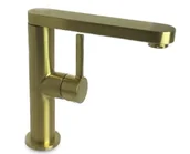 Baterie umywalkowe - STELLMAN EVE Bateria Umywalkowa ZŁOTA - miniaturka - grafika 1