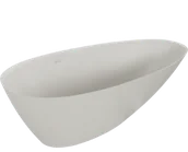 Wanny - Mexen Milano wanna wolnostojąca z konglomeratu 150 x 82 cm, beton mat - 57301508561 - miniaturka - grafika 1