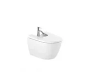 Bidety - Roca Ona Bidet podwieszany 53x36 cm biały A357685000 - miniaturka - grafika 1