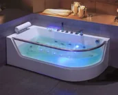Wanny z hydromasażem - Zepehof Wanna z hydromasażem RSF-1132 prostokątna 150cmx75cmx59cm prawa - miniaturka - grafika 1
