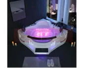 Wanny z hydromasażem - Zepehof Wanna z hydromasażem BS-608B narożna - miniaturka - grafika 1