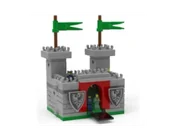 Klocki - LEGO 5008074 Szary zamek - miniaturka - grafika 1