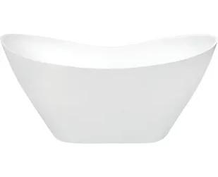 Besco Viya wanna wolnostojąca 160x70 cm biały/biały #WMMB-160VKW - Wanny - miniaturka - grafika 2