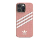 Etui i futerały do telefonów - Adidas Samba Alligator z 3 paskami do iPhone 14 Pro Max różowy - miniaturka - grafika 1