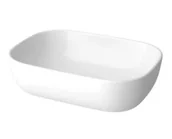 Umywalki - Cersanit Moduo Umywalka nablatowa 50,5x36 cm biała EcoBox K116-050-ECO - miniaturka - grafika 1