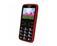 Telefony komórkowe - LTC Mob20R 32MB/32MB Dual Sim Czerwony - miniaturka - grafika 1