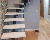 Schody strychowe - Schody modułowe CORA model Mix 08 L-90 15 elementów - miniaturka - grafika 1