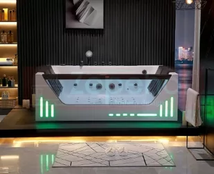 Wirujące dysze Wanna z hydromasażem EB-7066 prostokątna 180cmx120cm Zepehof EBX-7066 B WEISS - Wanny z hydromasażem Wirujące dysze Wanna z hydromasażem EB-7066 prostokątna 180cmx120cm Zepehof EBX-7066 B WEISS - Wanny z hydromasażem - miniaturka - grafika 2