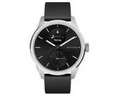 Smartwatch - Withings ScanWatch 2 42mm czarny + skórzany pasek - miniaturka - grafika 1