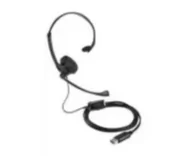 Słuchawki - Kensington K80100WW Mono USB-A czarna - miniaturka - grafika 1