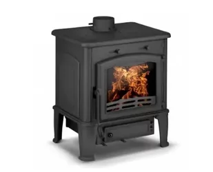 Piec kominek żeliwny FERGUSS SHORT L / HERMES o mocy 10,8kW + CDP Eko Projekt 2022 - Piece wolnostojące - miniaturka - grafika 2