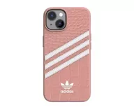 Etui i futerały do telefonów - Adidas Samba Alligator z 3 paskami do iPhone 14 różowe - miniaturka - grafika 1