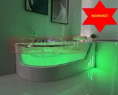 Wanny z hydromasażem - Zepehof Wanna z hydromasażem Eternity line CLF-3132 prostokątna - miniaturka - grafika 1