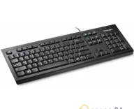 Klawiatury - Kensington ValuKeyboard czarna X15706 - miniaturka - grafika 1