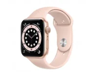 Smartwatch - Apple Watch 6 GPS 44mm Różowy - miniaturka - grafika 1