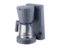 Ekspresy do kawy - Alessi  AL-00149860 Ekspres przelewowy do kawy Plissé 1,5 l szary - miniaturka - grafika 1