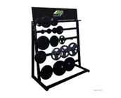 Stojaki na hantle i obciążenia - STOJAK NA OBCIAŻENIA ŻELIWNE I GRYFY - miniaturka - grafika 1