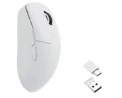 Myszki - Keychron M2-A3 Wireless Gaming Mouse White - miniaturka - grafika 1