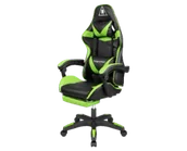 Fotele gamingowe - Kruger&Matz Fotel gamingowy GX-150 czarno-zielony KM0790-GR - miniaturka - grafika 1