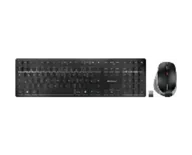 Zestawy myszka + klawiatura - Zestaw bezprzewodowy Cherry DW 9500 SLIM Wireless DEU Black (JD-9500DE-2) - miniaturka - grafika 1