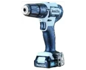 Wiertarko-wkrętarki akumulatorowe - Makita HP333DSAW akumulatorowa wiertarko-wkrętarka udarowa akumulator + ładowarka walizka - miniaturka - grafika 1